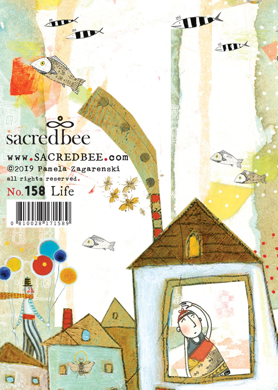 Sacredbee Birthday art card - Life