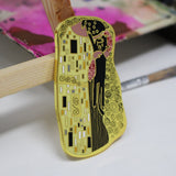 The Cat Kiss Luxury Enamel Pin
