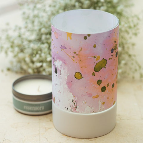 Candle Decor Kit - Pastel Splatter by Amy Sia (fragrance free)