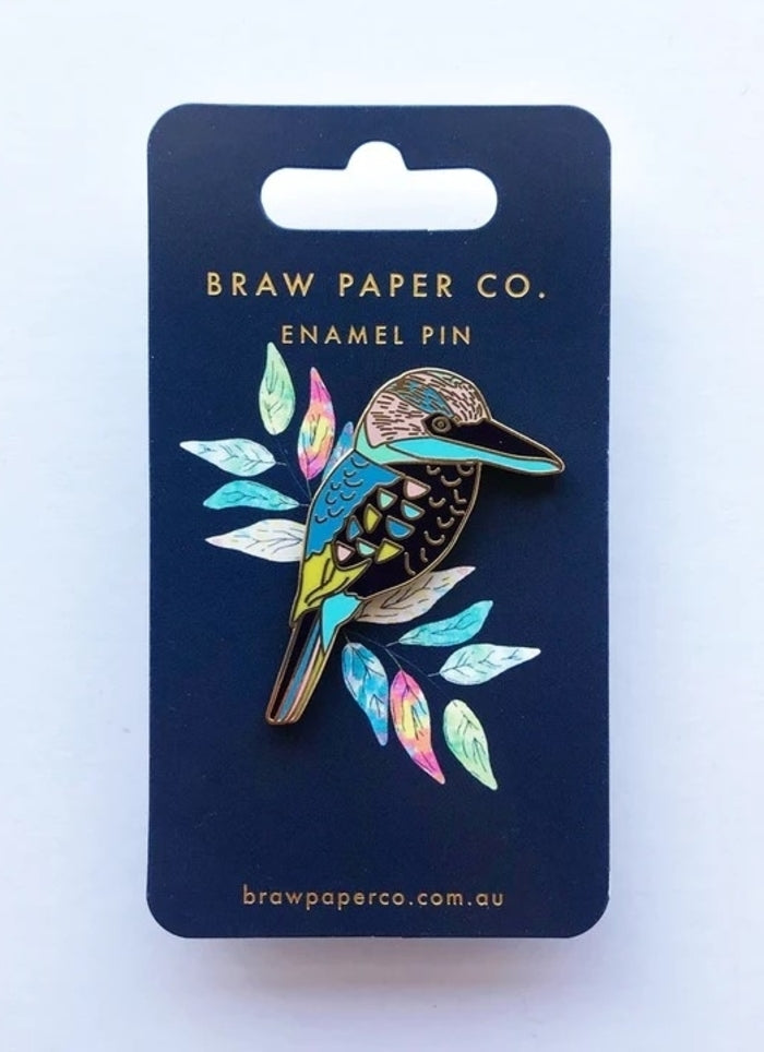 Kookaburra Enamel Pin