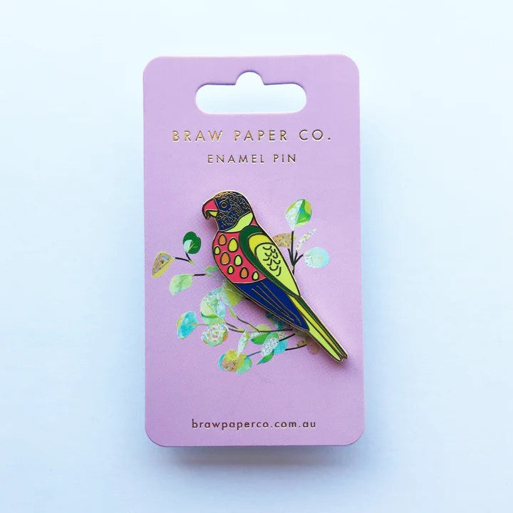 Rainbow Lorikeet Enamel Pin