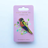 Rainbow Lorikeet Enamel Pin