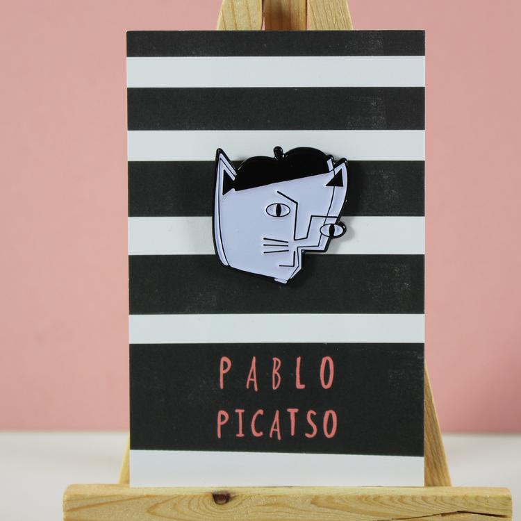 Pablo Picatso Enamel Pin