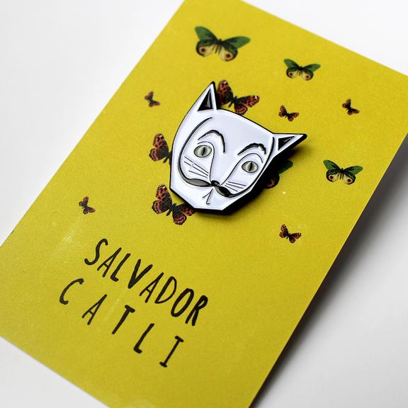 Salvador Catli Enamel Pin