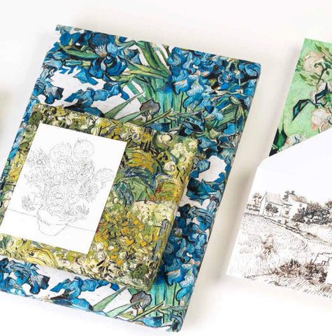 Van Gogh Gift & Creative Wrapping Papers - sample wraps